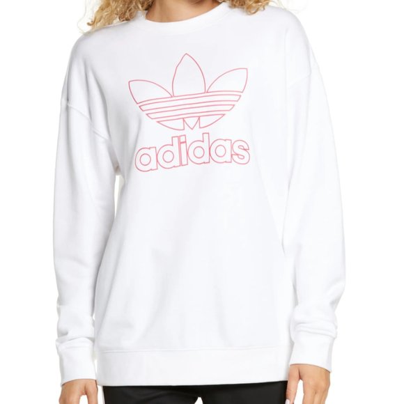 adidas Sweaters - ADIDAS ORIGINALS Trefoil Crewneck Sweatshirt - S